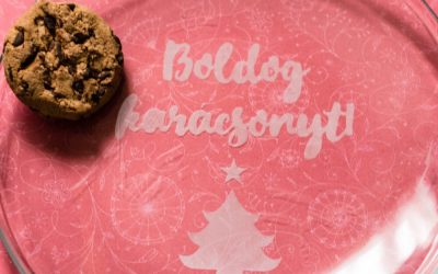 Egyedi, üvegmaratott ajándék karácsonyra