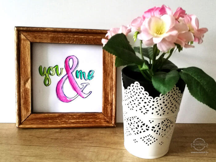 You & Me – fordított keret