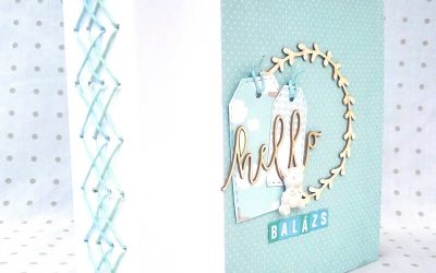 Balázs mini album – tutorial