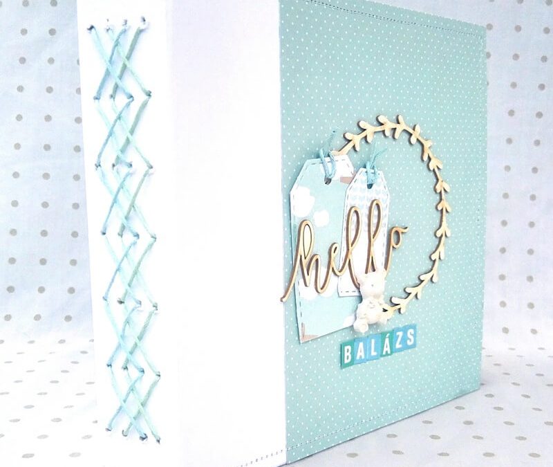 Balázs mini album – tutorial