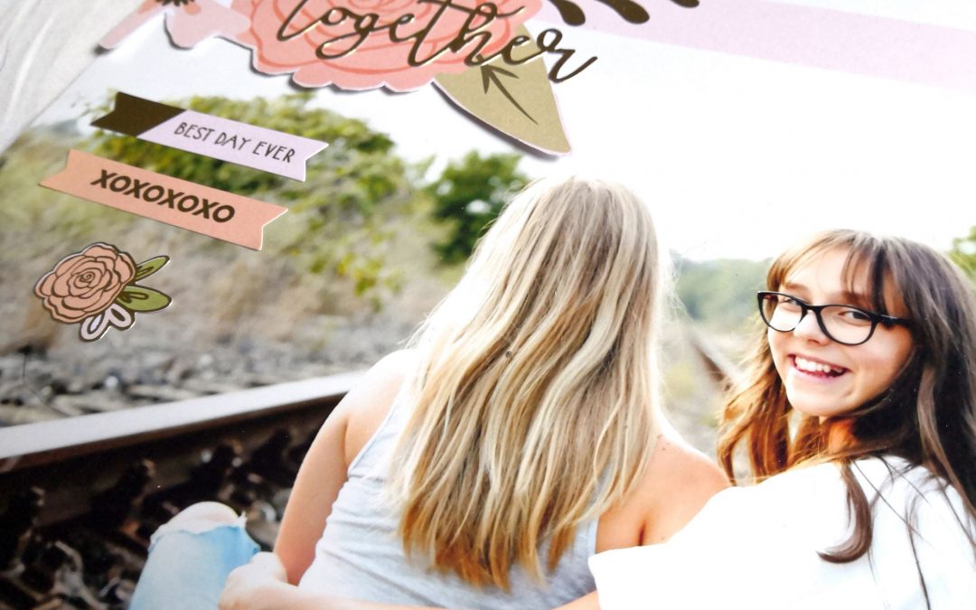 Together – scrapbook layout