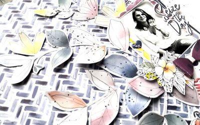Seize the day – scrapbook oldal