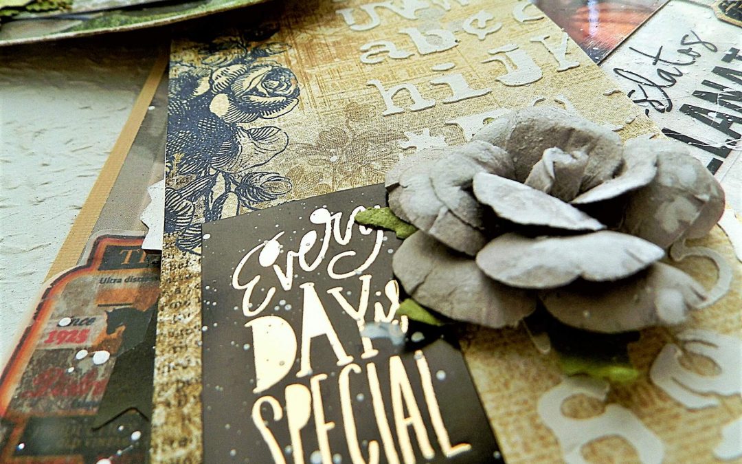 Vintage tag minialbum