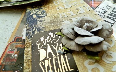Vintage tag minialbum