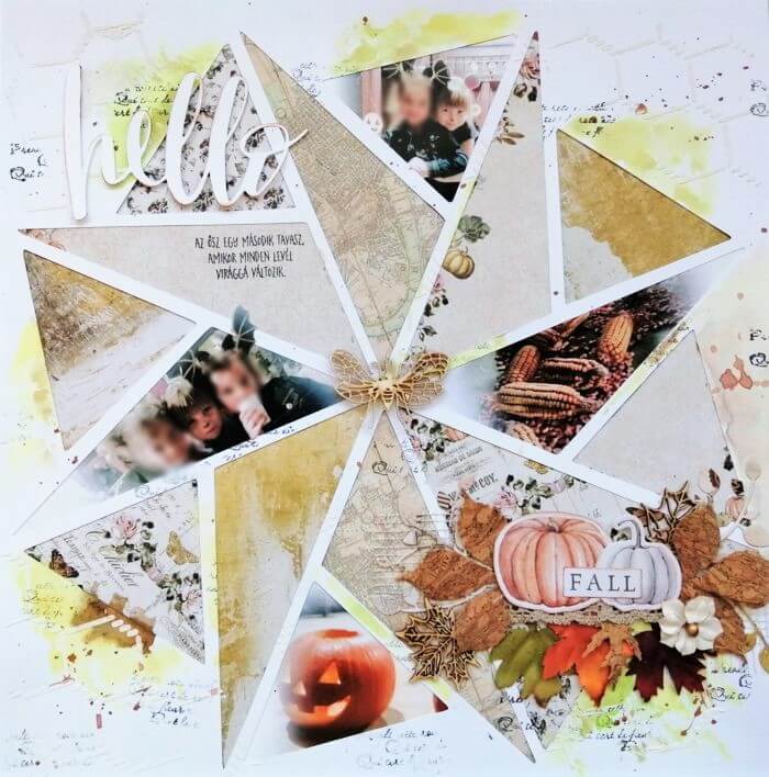 Hello Fall - Kihívás inspiráció | ScrapBolt