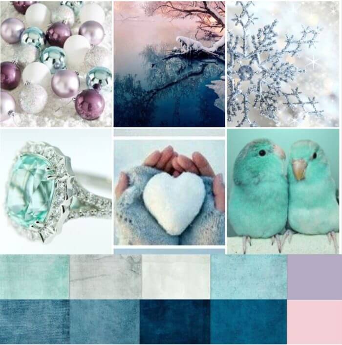 Decemberi kihívás - mood board christmas | ScrapBolt