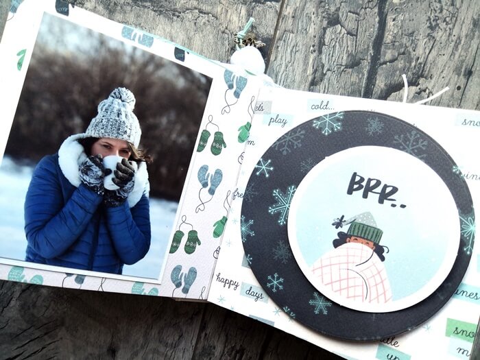 Snow day scrapbook album | ScrapBolt.hu