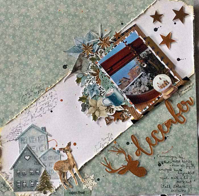 Itt a december - vendégalkotás - Scrapbook webáruház